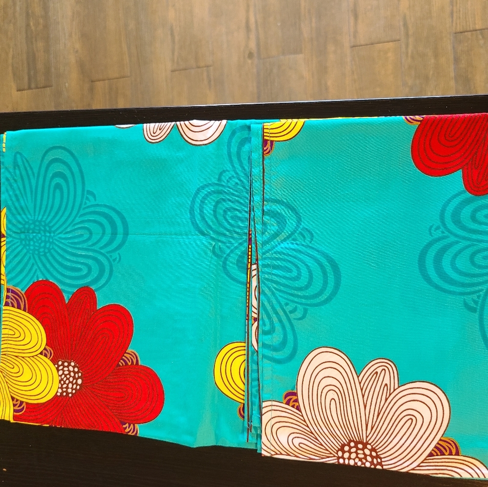 ☘️NEW ANKARA FLORAL AFRICAN PRINT HEADWRAP TURBAN☘